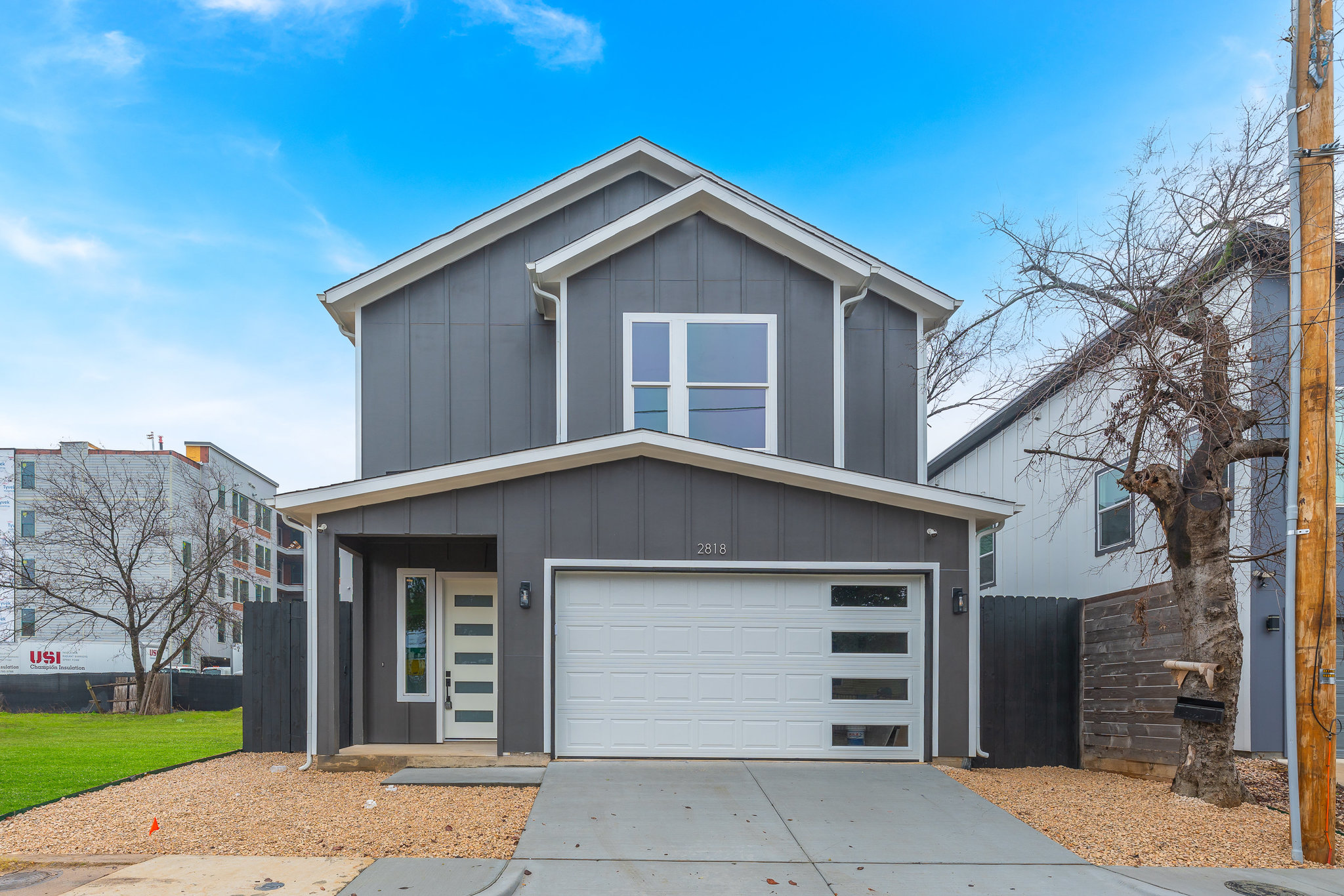 West Dallas Homes completed residential project